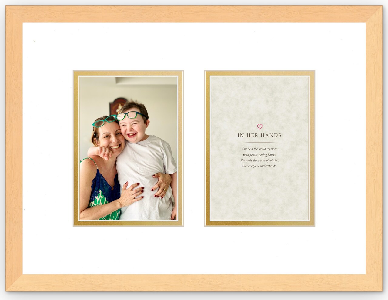 CustomPictureFrames.com Mother's Day Frame - Multiple Sizes Made in the USA